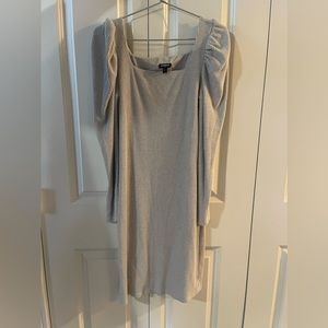 Express grey sweater dress